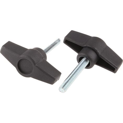 Bouton de serrage RS PRO M6 x 35mm ( Prix pour Paquet de 10 )