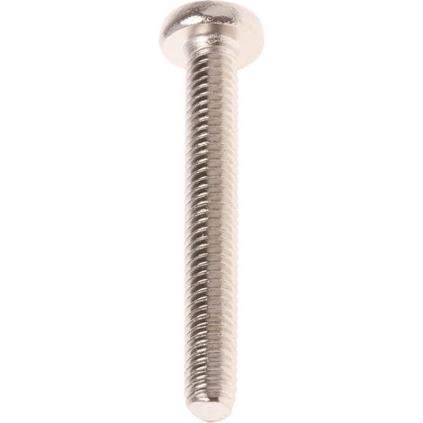 Vis à métaux RS PRO M4 à tête Cylindrique Cruciforme en Laiton, 30mm ( Prix pour Sachet de 100 ) (1/2)