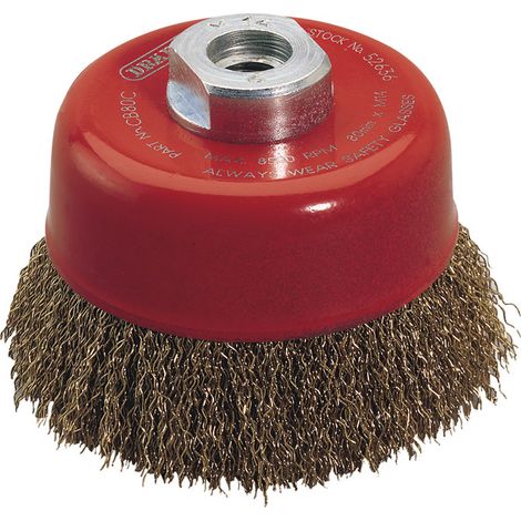 Draper Expert 80mm M14 Crimped Wire Cup Brush (Model 52636) (1/5)