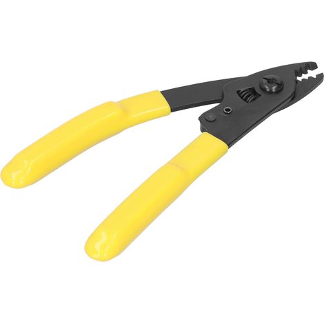 Pince à dénuder fibre optique 3 ports, coupe-gaine câble, outil d'épissurage à froid, cisailles précises (1/5)