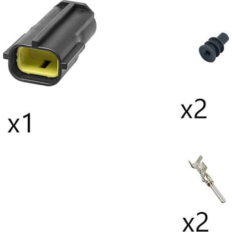 Kit Connettore Econoseal J-Mark II porta maschio 2 vie
