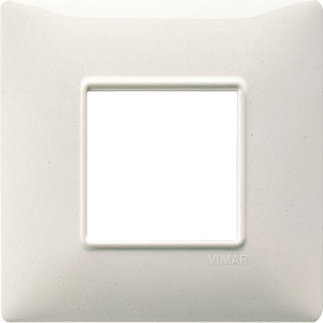 VIMAR - 14647.06 Placca 2M BS bianco granito