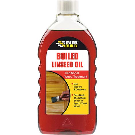 Everbuild BOILLIN Boiled Linseed Oil 500ml