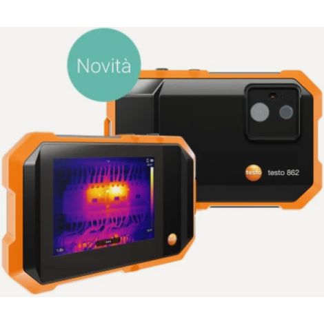 Termocamera tascabile 256x192 px testo 862-2 cod 0560 8622 (1/5)
