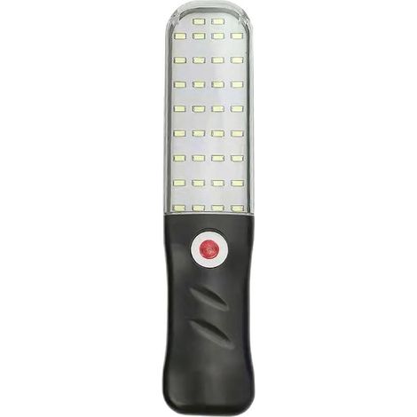 Ortviai Lampe de travail LED rechargeable solaire, aimantée et étanche, 300 x 50 x 30 mm, ultra-lumineuse (1/5)
