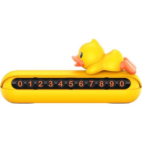 MIMOSON-Temporary Parking Phone Number Card Plate,Car Number Plate - Hide Phone Number Plate,Hide Phone Number Parking Lot In Car Styling Automotive Accessories (1/5)