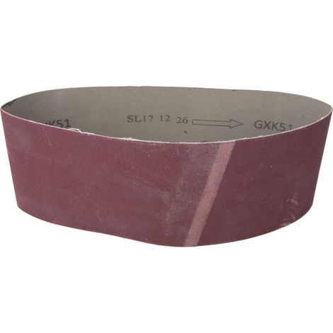 10 Stück 610 x 100 mm Schleifband aus Aluminiumoxid für Holzmöbelbeschläge (Körnung 180) (1/5)