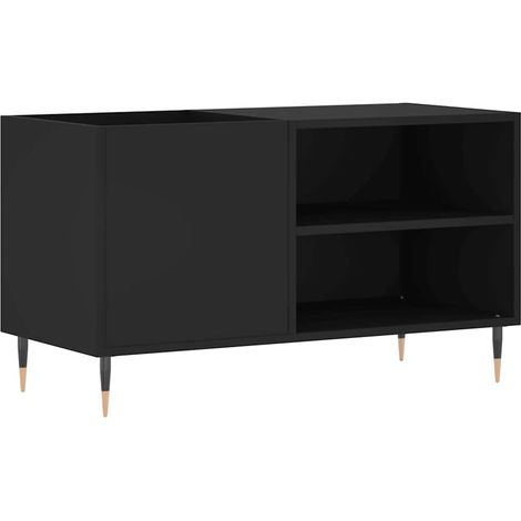 Maison Exclusive - Mobile Porta DiscNero 85x38x48 cm in Legno Multistrato