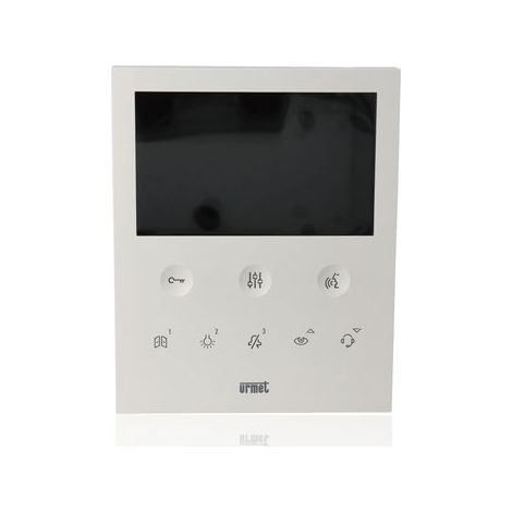 URMET 1760/6 - Videocitofono VOG5 Vivavoce 2Voice 5'' Bianco (1/7)