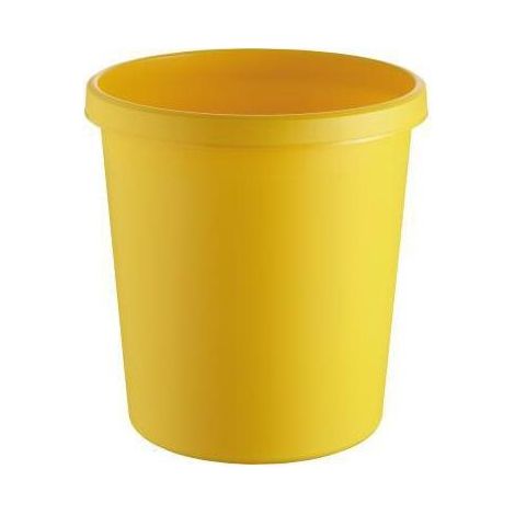 Papierkorb the german 31,5 x 33,1 cm (D. x H) 18l Polypropylen Farbe: gelb 1 Sortierfach (1/2)