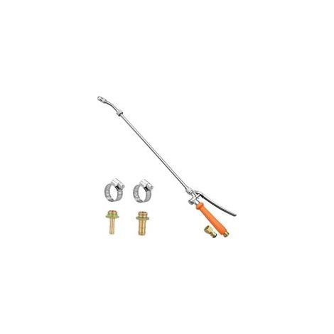 Pulverisateur Lance Telescopique, Lance Télescopique Rechange En Laiton, 3 Interfaces Buse Pour Jardinage, Agriculture, Lavage de Voitures (1/4)