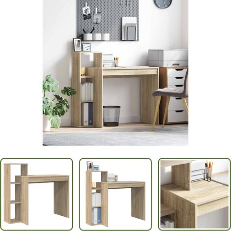 Bureau moderne - Bureau Chêne Sonoma 100 x 40 x 90 cm Bois d'ingénierie (1/5)