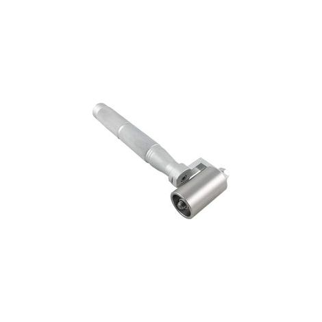 Rouleau de pression à main, Rouleau de couture plat en inoxydable pour joint de bord du papier peint (40 mm)