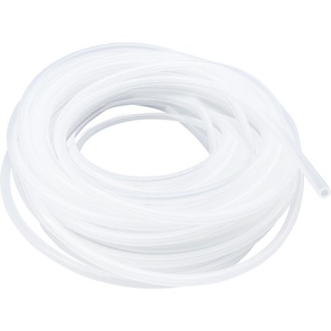 Tube en silicone transparent, taille 6,0 mm x 8,0 mm, longueur 7,2 m, épaisseur 1 mm, tuyau flexible pour tuyaux d'air/eau (1/5)