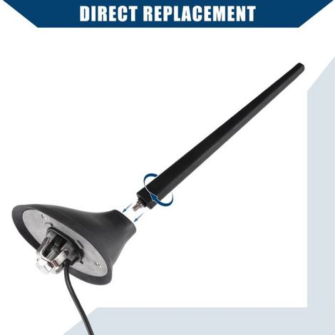 Antenne de toit Base D'Antenne Avec Antenne Pour Fiat 500 / Extérieur / Durable / 1 Ensemble (1/5)