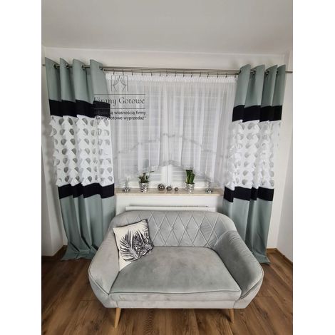 Tenda con strass 400/150 cm (1/4)