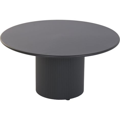 Mesa Centro Metal 80X80X40 Negro (1/5)