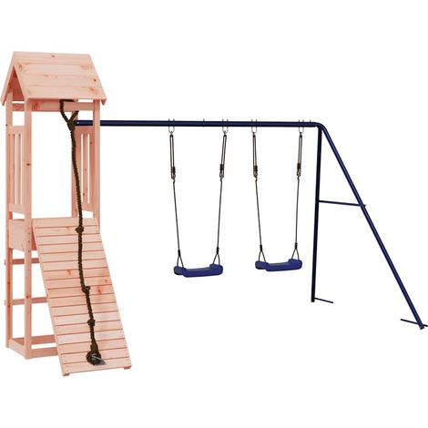 Outdoor Playset Solid Wood Douglas vidaXL