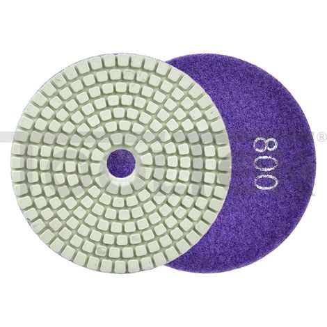 DISCO ABRASIVO LEVIGATURA LUCIDATURA A UMIDO GRES 100mm GR800 G78914