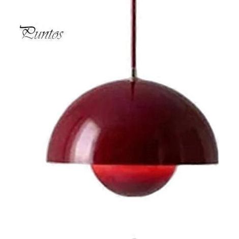 Abat-jour simple en forme de fleur, petit lustre, longueur de câble réglable, trois couleurs de lumière, plafonnier moderne globe pour cuisine ou salle à manger (1/5)