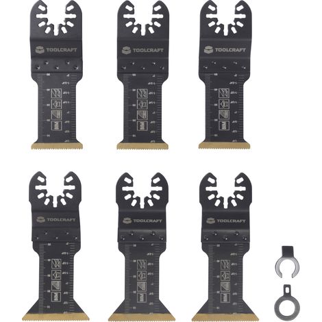 TOOLCRAFT TO-10283862  Bimetall Multifunktionswerkzeug-Zubehör-Set    3 Set