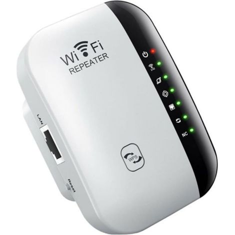 Répéteur Wifi - 300 Mbps - Pour Maison et Bureau - 1 Pièce (1/4)