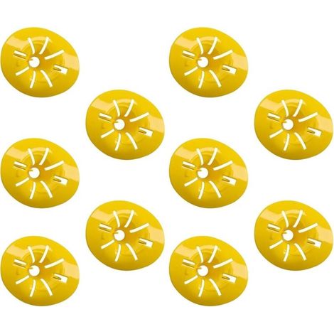 10 Pièces Piège à Guepes Extérieur, Piège à Frelon Peux le Faire Toi-même, Piege Guepe Conception des motifs, pour Utilisation à L'extérieur Ou dans des Zones Bien Ventilées (Jaune) (1/4)