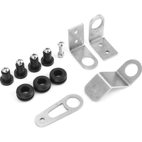 Kit Fixation Radiateur Boulonné Honda Civic EG DC2 EK 1992-2000 Châssis K-Swap Acier (1/5)
