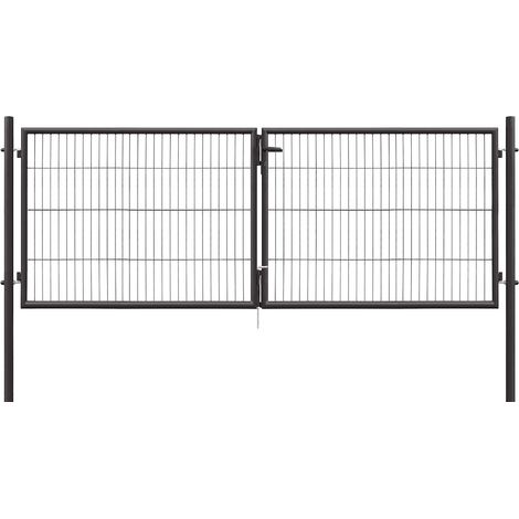 Classic ESM-Doppeltor 3000X1000 mm, anthrazit