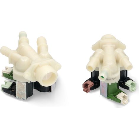 ELETTROVALVOLA 3 VIE 180° Uscita: Ø11mm.220/240V BITRON PER LAVATRICE ELECTROLUX