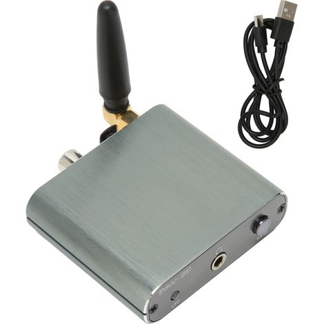 Adaptateur musical sans fil Bluetooth 5.2 faible latence, sortie AUX optique coaxiale, prise en charge codec APTX pour haut-parleur. (1/5)