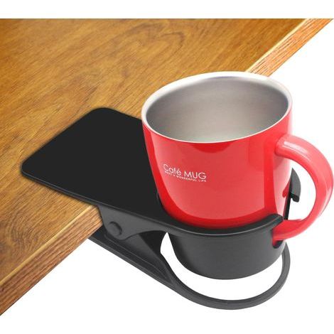 Clip-on Drink Bottle Holder for Tabletop/Office (1/5)