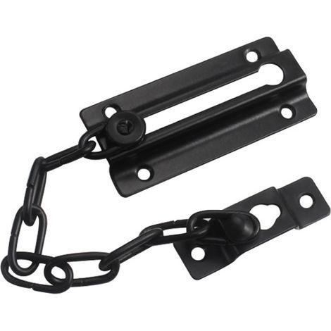 Türkette aus Edelstahl und kaltgewalztem Stahl – Black-AquaForge