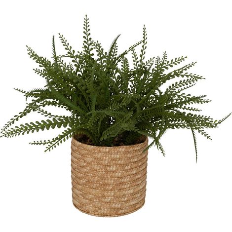 Helecho artificial en maceta Clemy verde H45cm - Atmosphera créateur d'intérieur