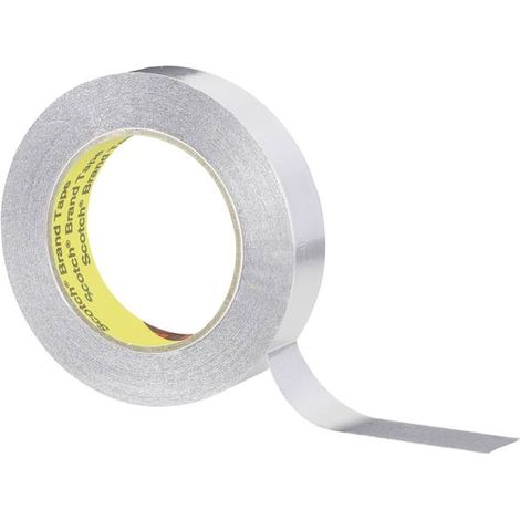 3M 43125 Nastro adesivo in alluminio argento 55m x 25mm
