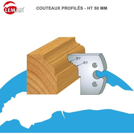 Jeux 2 contre-fers Classic PROFIL N°273 Haut. 48 Ep. 5,3mm