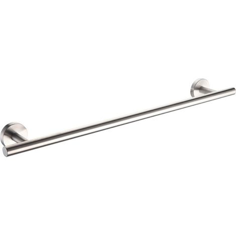 IDRO BRIC Idrobric - Porta salviette in Acciaio da cm 30 Serie Steel - Fissaggio ad incollo o con Viti (1/3)
