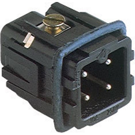 CKM 03 N I.L.M.E. Ilme CK Stifteinsatz (M) Schraubanschluss, 3-polig+PE 230V/400V, 10A - 1 Stück
