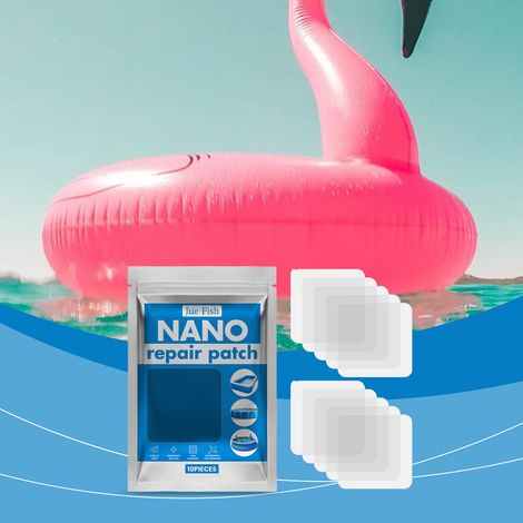 Reparaturset für Schwimmringe, Poolmatte, Zelt, aufblasbarer Schwimmring, wasserdicht, praktisch für die tägliche Reparatur und Wartung – 10-teilig -- DTEKGAZ (1/5)