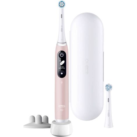 Oral-B iO Series 6s Rosa 4210201427384 Spazzolino da denti elettrico Rotazione/Oscillazione Rosa (1/5)