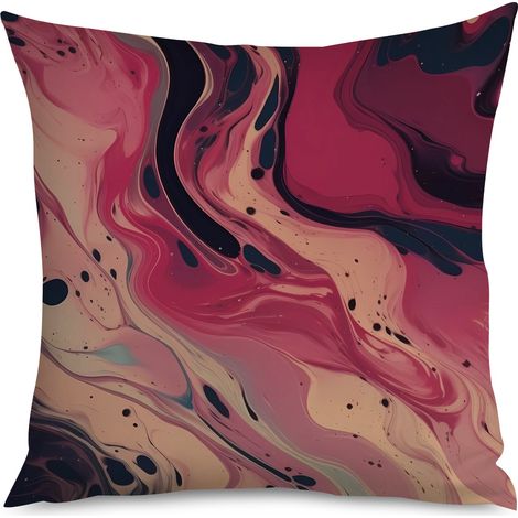 Housse de Housse Coussin Marbre Luxe Salon (1/5)