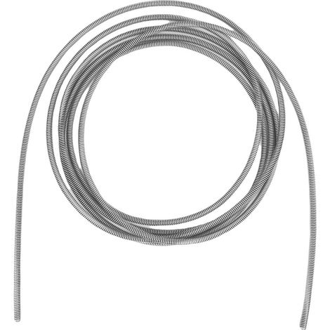 Ortviai Protecteur de Ligne de Frein 4,8 m en Acier Inoxydable Galvanisé pour Tube de 3/16 po – Résistant aux Gravillons