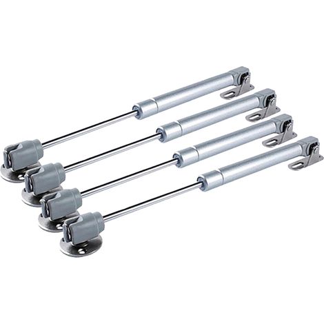 Vérin à gaz 100 N/22 lb pour porte de placard, support pneumatique, 4 pièces