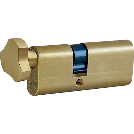 CILINDRO OVALE CON POMOLO mm 32+10+22 = 64 (37+27)  - CORNI