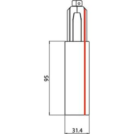 brumberg Endeinspeisung DALI SL rechts ws 87166070