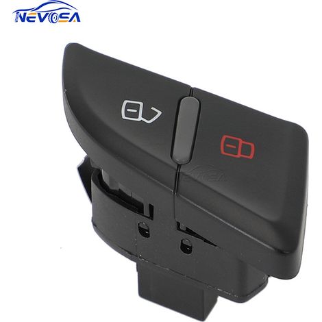 8K1962107 is applicable to the left door lock/unlock switch control button of Volkswagen and Audi vehicles. (1/4)