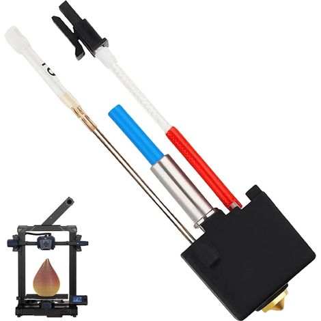 Hotend 3D Printer Extruder for Anycubic Kobra 2 V5 J-Head Print Head with Silicone Sock 0.4mm Nozzle for Anycubic Kobra 2 Plus, Kobra 2 Max, Kobra 2 Pro, Kobra 2 Neo (1/5)