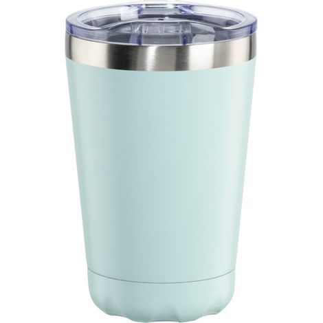 Tazza termica Xavax da 270 ml Tazza termica con apertura per bere blu pastello (1/3)
