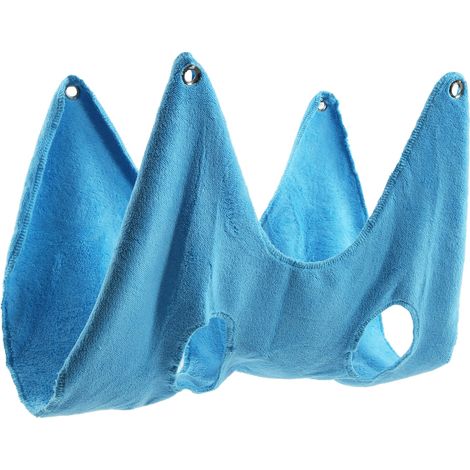 Multifunktionales Hundepflegegeschirr, Krallenscherenständer, Hundepflegehängematte, blau, Größe M (1/5)