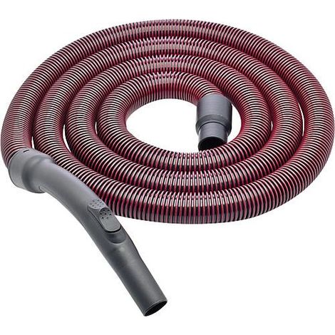 Tuyau flexible d´aspiration 7,5m noir/rouge,sans interrupteur BG